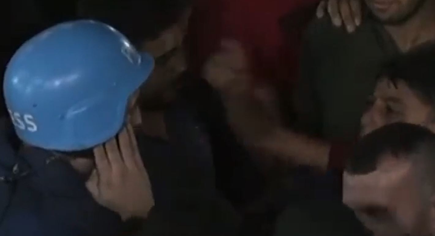 A Palestinian boy in message to Israel: "People of Gaza tenacious and never fear death..."