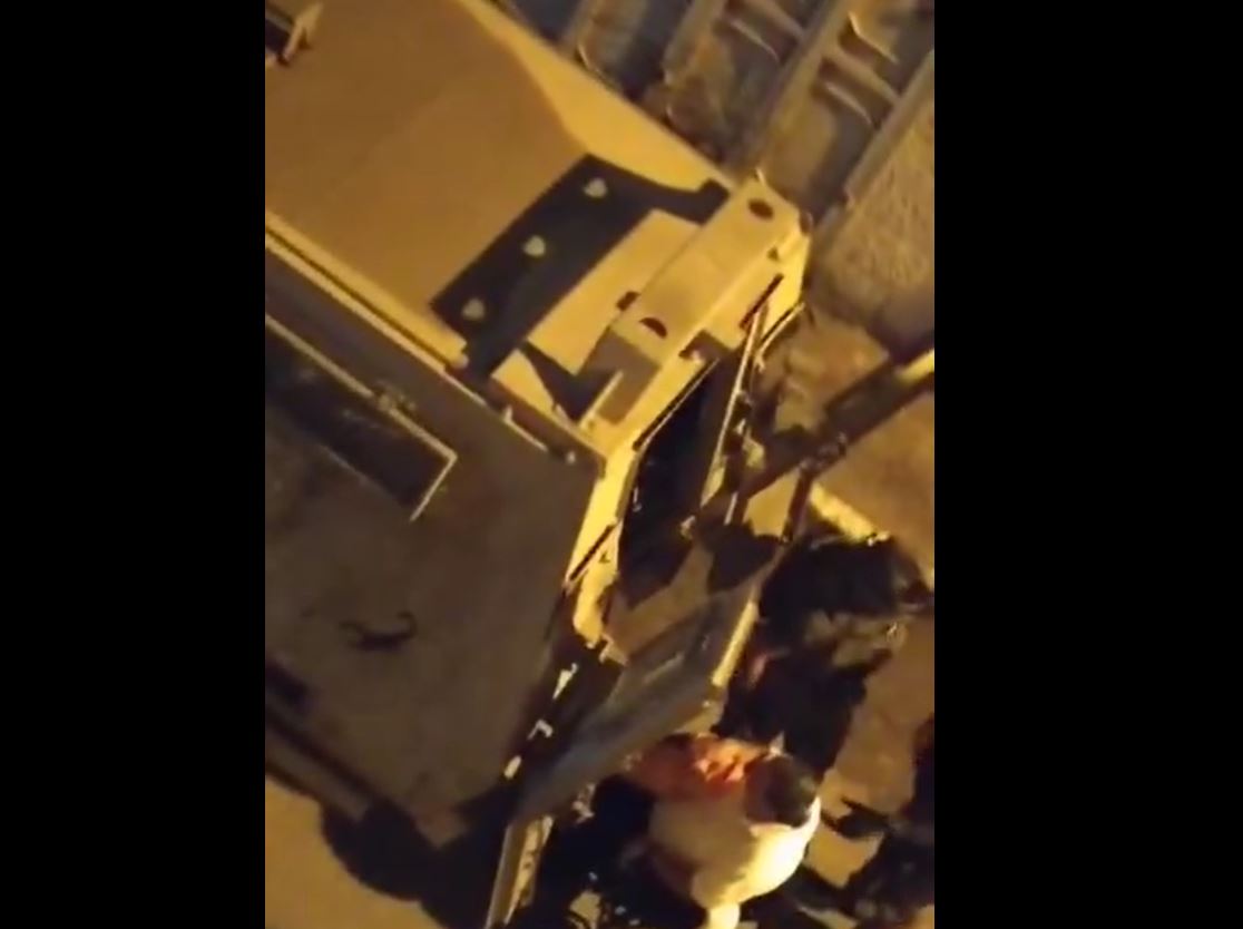 Video: Israeli occupation forces detain a disabled Palestinian man on wheelchair in Ya'bad, N West Bank