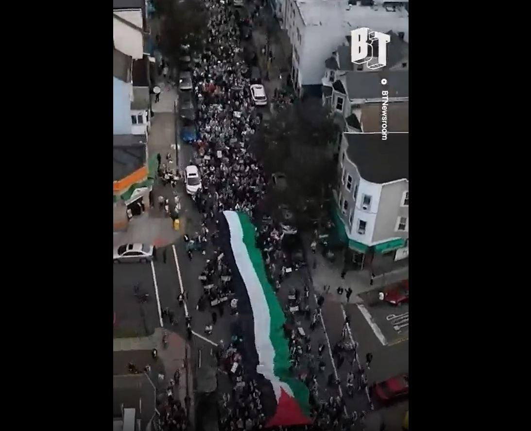 Video: Tens of thousands marched for Palestine in Paterson, New Jersey