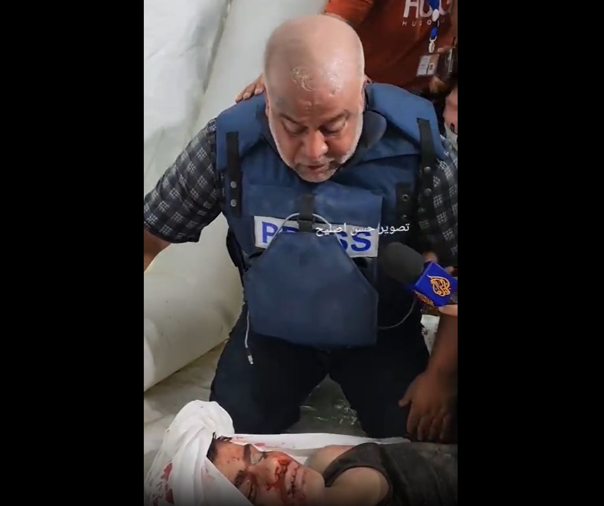 Video: Al Jazeera correspondent lost his wife, son and daughter in Israeli airstrike in Gaza