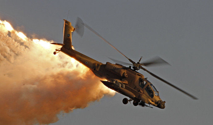 Qassam Brigades target Israeli helicopter over Gaza