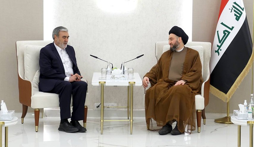 برلماني إيراني في لقاء مع الحكيم: عملية طوفان الأقصى جاءت رداً على 75 عاماً من الظلم الصهيوني