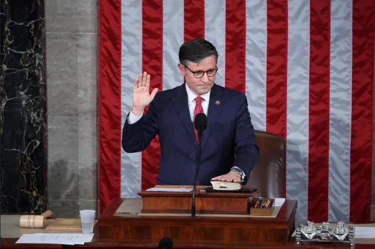 رئيس مجلس النواب الامريكي الجديد يعلن اول قراره يدعم الكيان الصهيوني