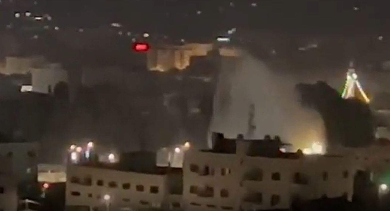Video: Israeli forces sabotaging main water line, destroying roads during raid in Jenin, West Bank