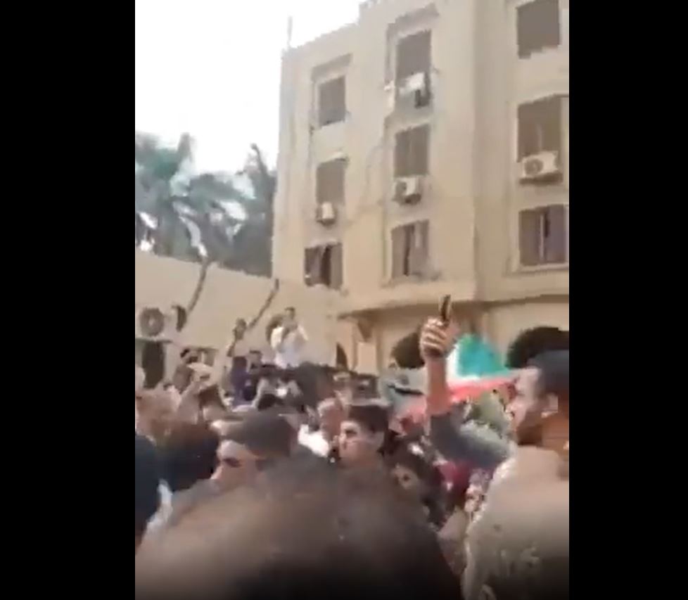 Video: Demonstration at Egypt's Al-Azhar Mosque in support of Gaza