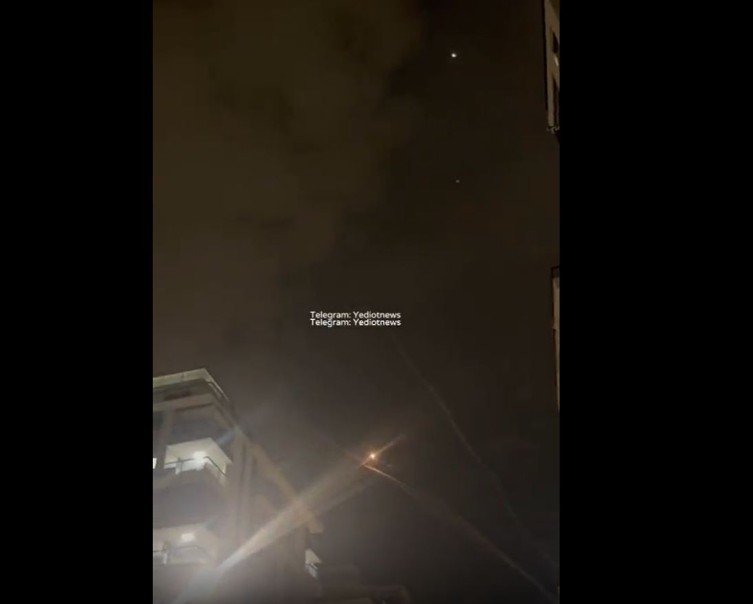 Video: Tel Aviv under Hamas rockets 
