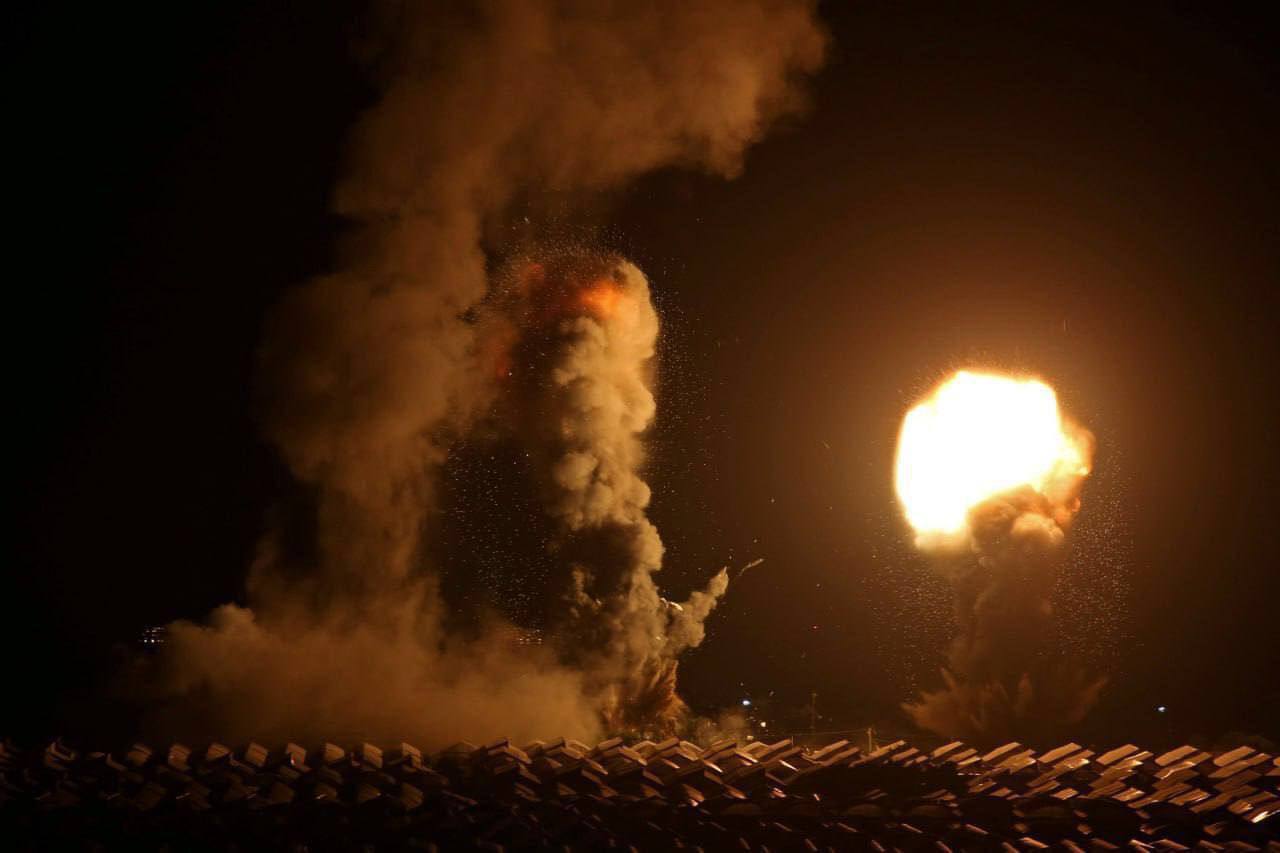 Videos: Gaza is burning now...