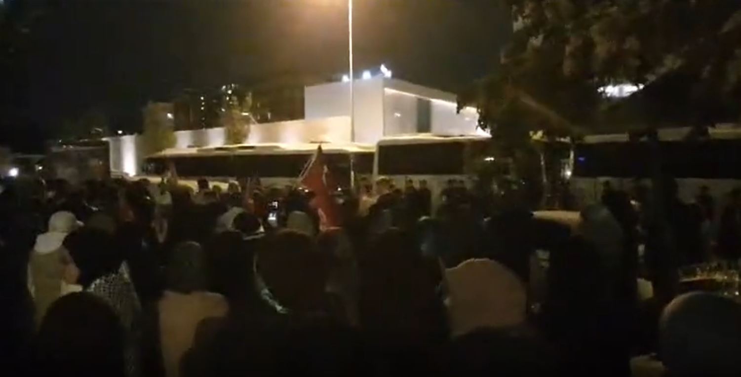 Video: Protest in Istanbul, Turkey supporting Palestinians in Gaza