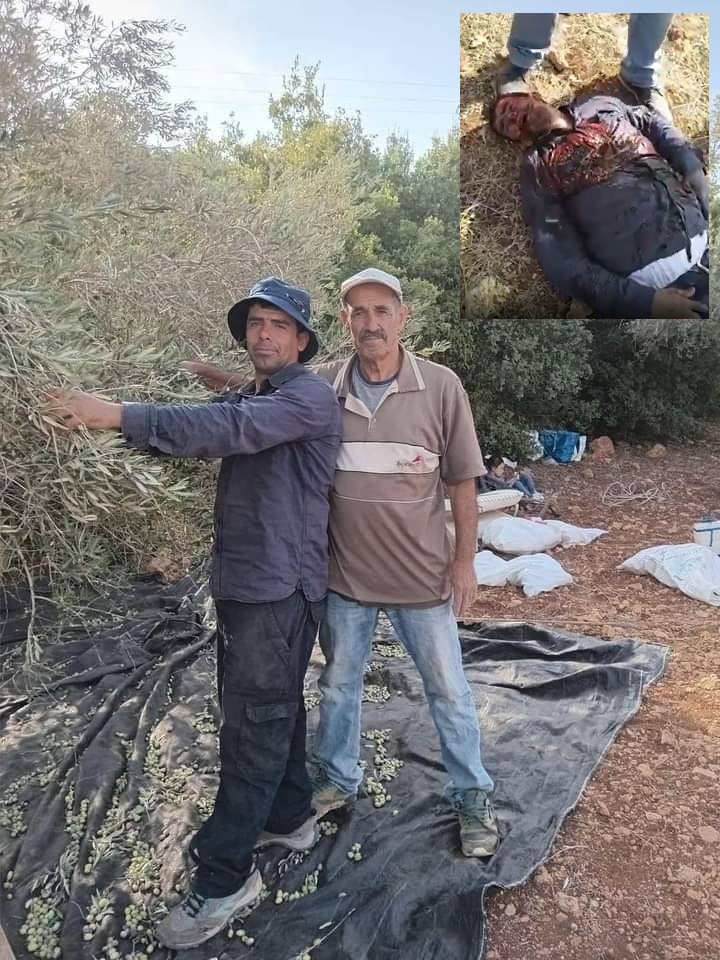 Video: A Palestinian farmer just shot dead by terror settler militias N West Bank