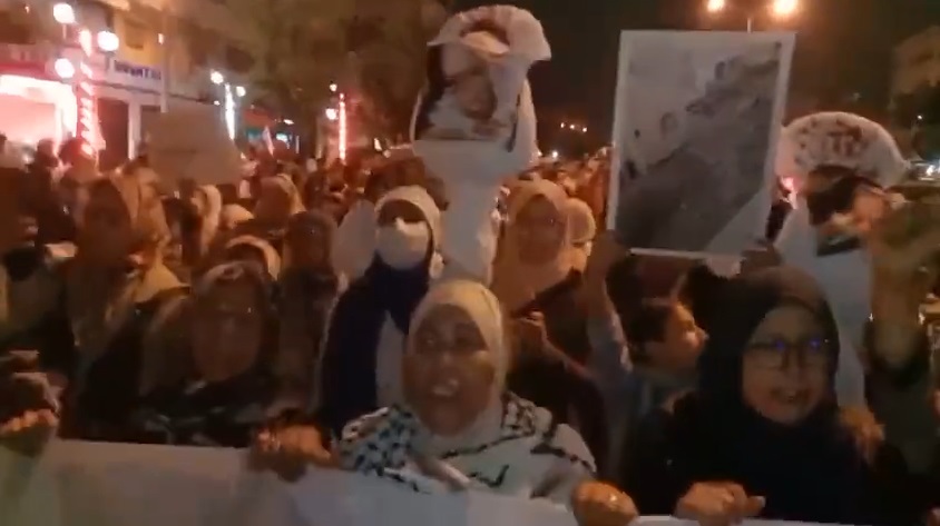 فيديو | تضامن الشعب المغربي مع غزة