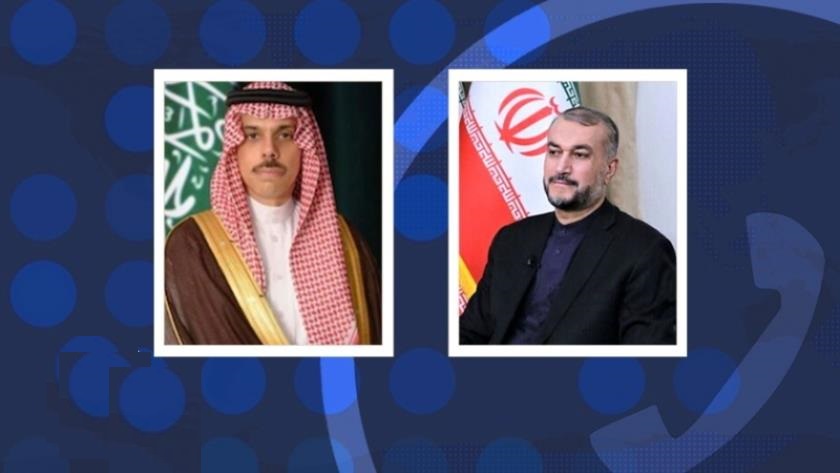  Iran, Saudi Arabia FMs confer on Gaza crisis via phone call