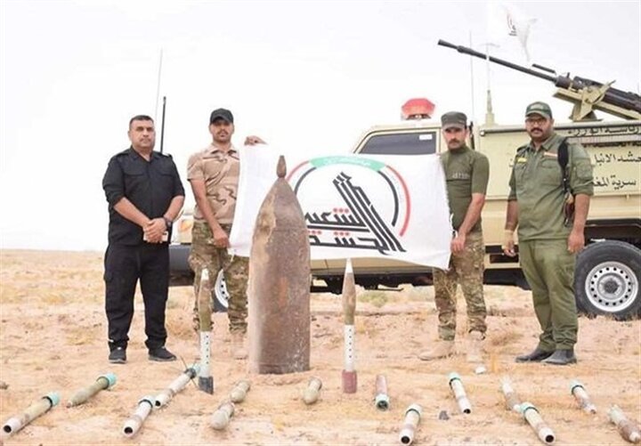 الحشد الشعبي يعثر على صواريخ لتنظيم داعش الارهابي في الأنبار