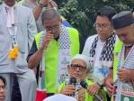 فیديو | مظاهرة للشعب الماليزي دعماً لفلسطين أمام السفارة الأمريكية