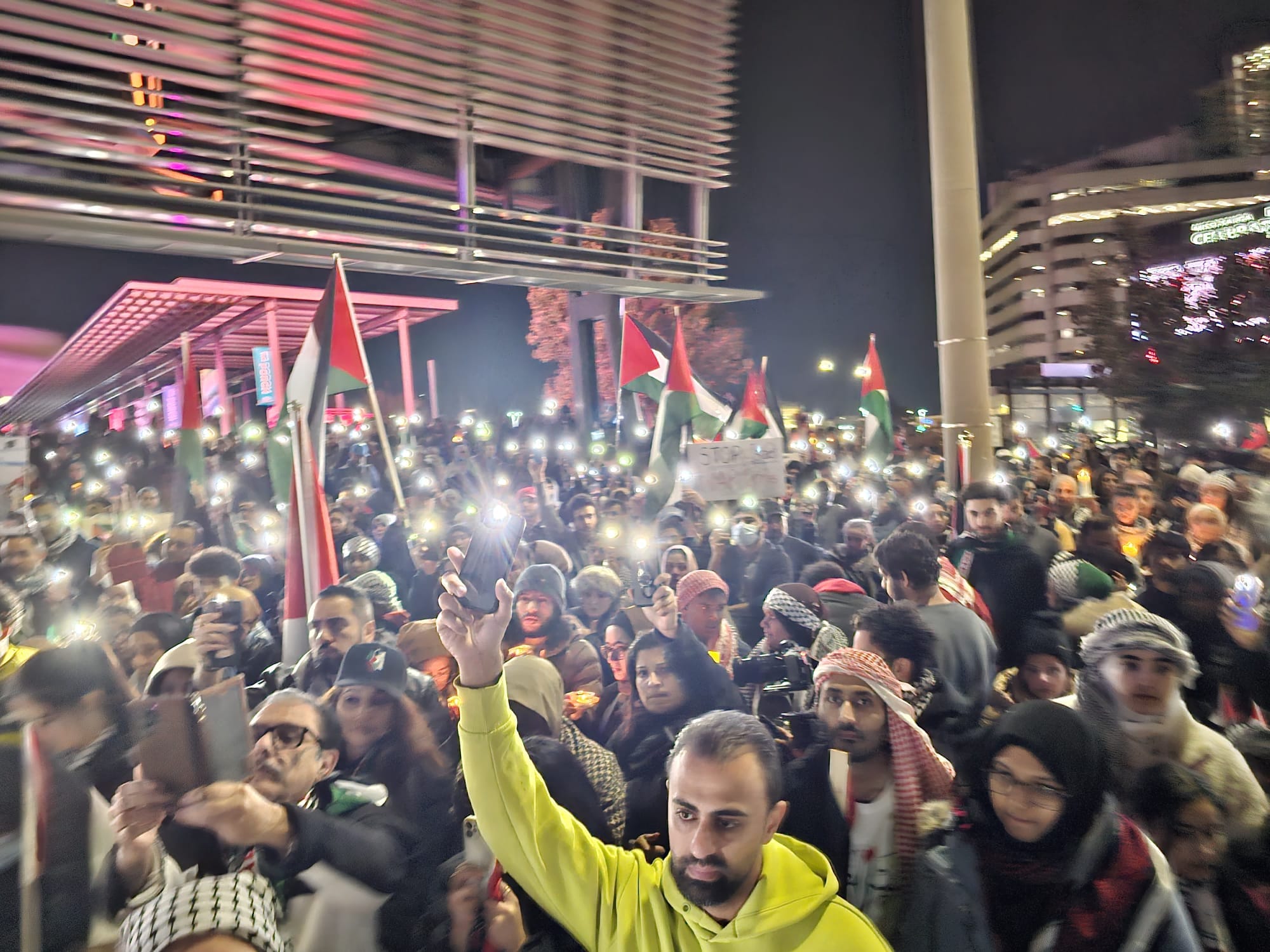 Video: Gathering in Mississauga, Canada in solidarity with Gaza and condemnation of Israel war crimes 