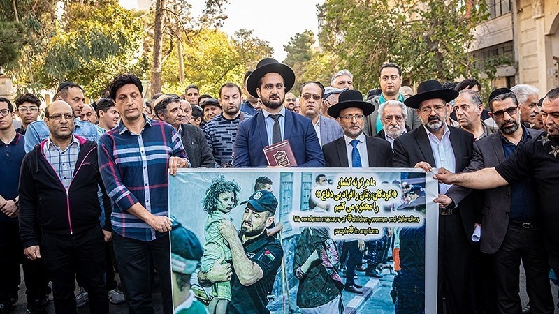 イラン全国で、ユダヤ教徒がシオニストの犯罪を非難する集会を実施