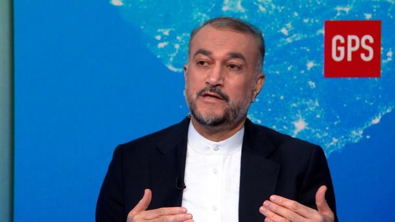 イラン外相；「『アクサーの嵐』の作戦はパレスチナ人自身の決定」