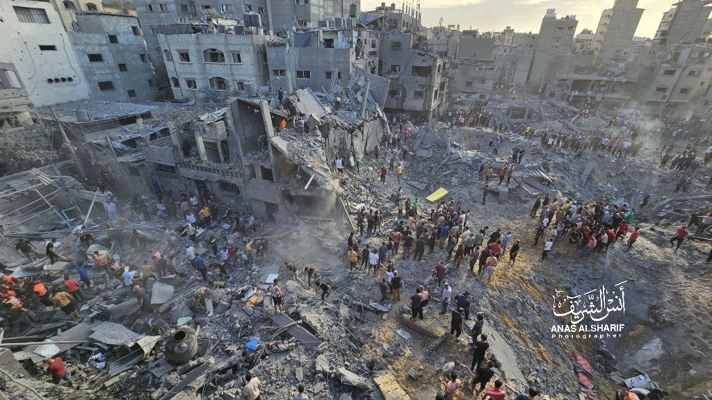 Video: Jabalia massacre after destruction by Israeli US-made bombs