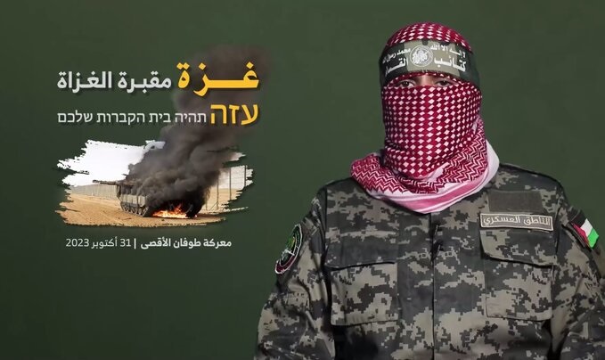 ابو عبيدة: غزة ستكون مقبرة للعدو ووحلا لجنوده وقيادته السياسية والعسكرية