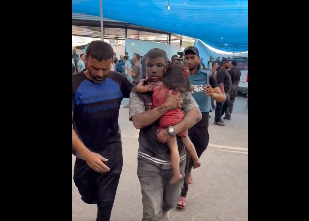 Video: Israel continues its crimes against innocent children in Gaza