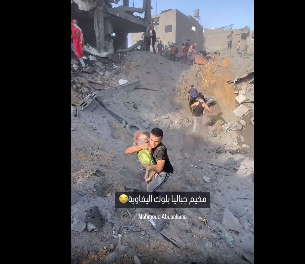 Ministry of Interior: Israel committed new massacre in Jabalya of Gaza with US-made bombs / Video