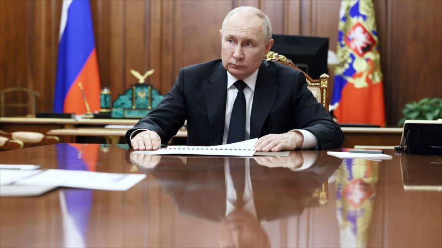 Poutine : la Russie partage ses tranchées avec la Palestine contre les forces obscures
