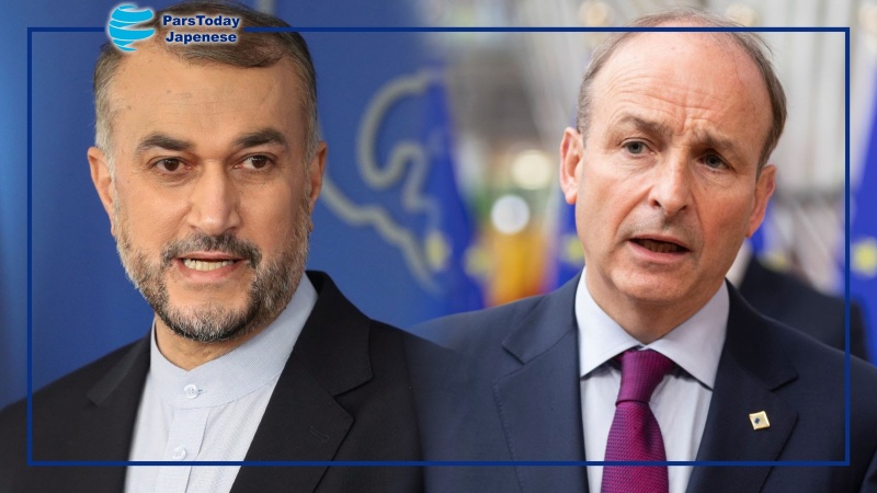 イラン・アイルランド外相が会談、地域情勢を中心に