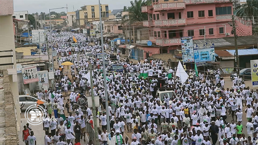 Ghana Muslims march to honor Prophet Muhammad's birth anniv.