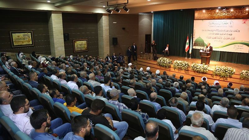  "والله لا يحب الفساد".. مهرجان الصادقَيْن (ع) الشعري السادس + صور