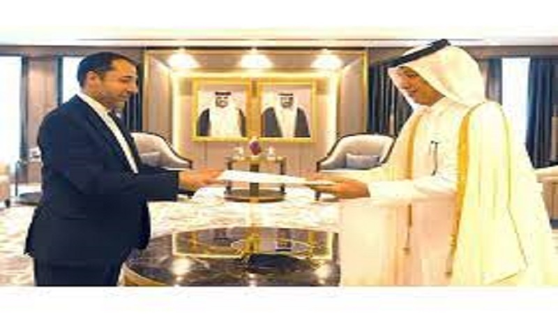 Iran-Qatar: Presentazione la copia delle credenziali del nuovo ambasciatore iraniano al Ministro Esteri di questo Paese Iran-Qatar: Presentazione la copia delle credenziali del nuovo ambasciatore iraniano al Ministro Esteri di questo Paese