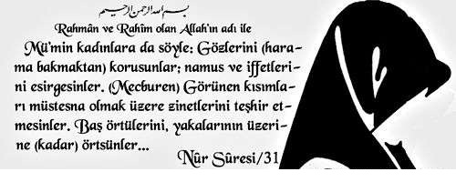 Kadının Örtünmesi