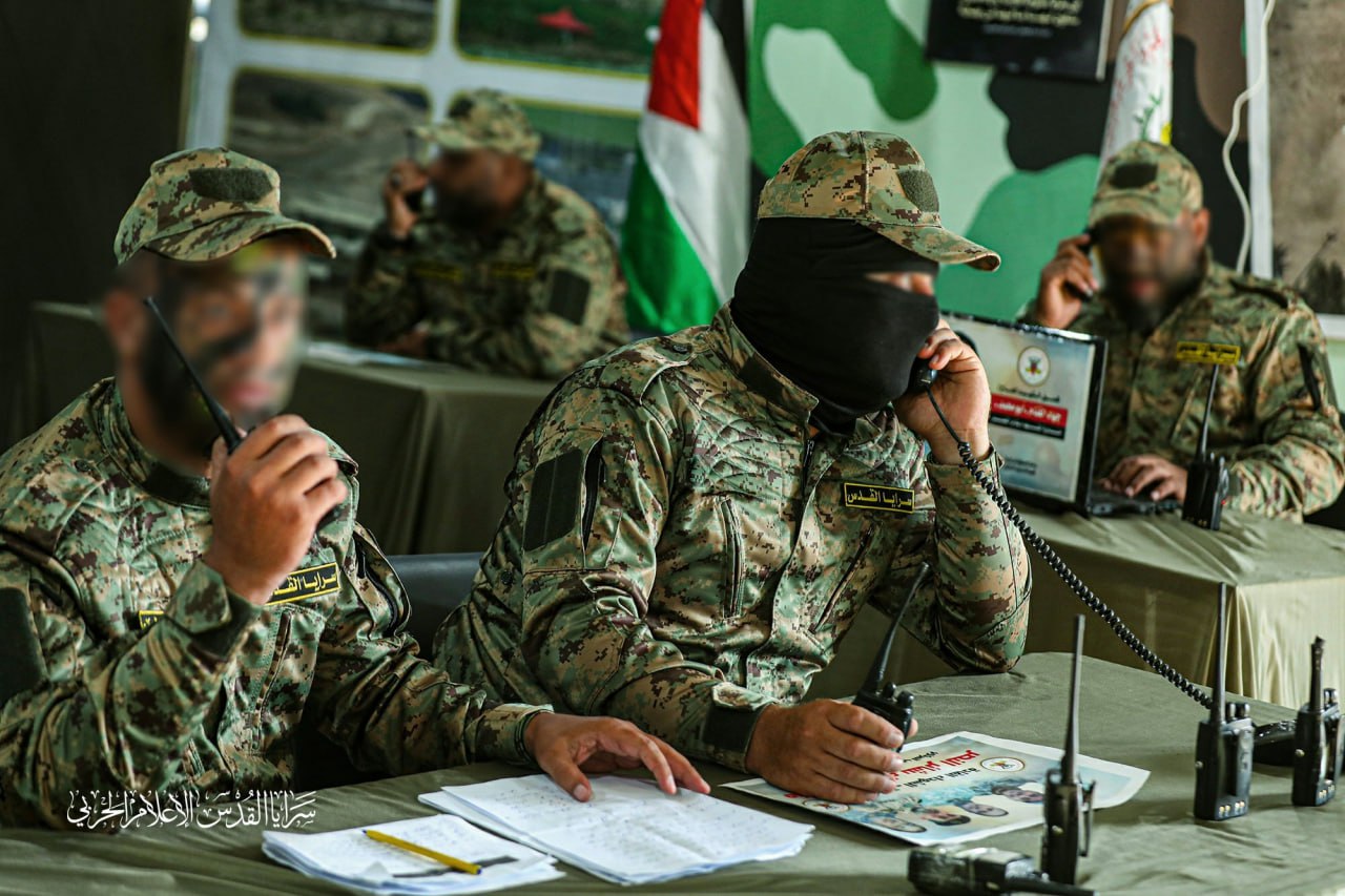 Islamic Jihad stages massive drill in Gaza (+Video)
