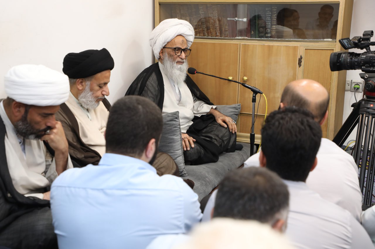 آية الله النجفي: ضرورة نقل القيم والأخلاق إلى الأجيال لضمان مواجهة التحديات