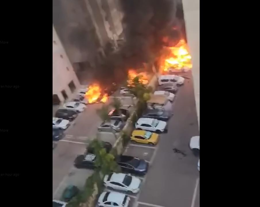 Video: Missiles of Palestinian fighters in occupied Ashkelon