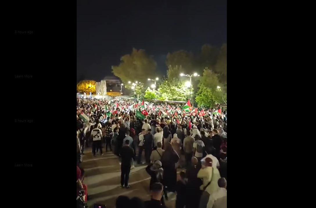 Video: Thousands take to streets in Istanbul, Turkiye in support of Palestinians