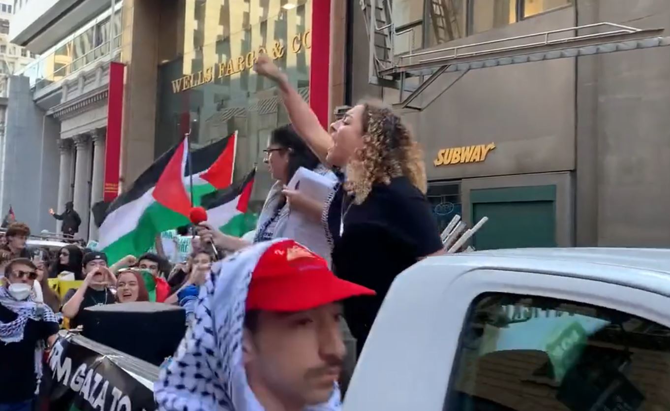 Video: Solidarity with Palestinians in San Francisco, US