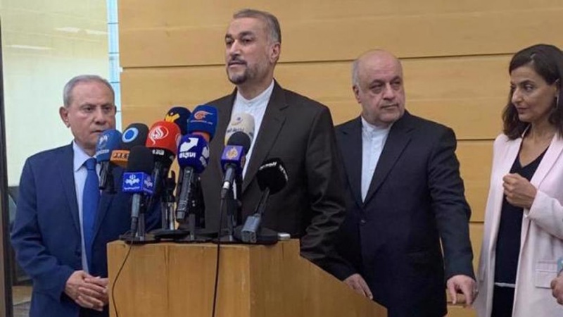  Außenminister Amir-Abdollahian rät Libanesen zur raschen Wahl eines Präsidenten