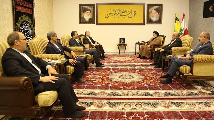 Iranian FM meets Sayyed Nasrallah in Beirut