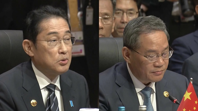  岸田首相が、中国に輸入規制の撤回求める