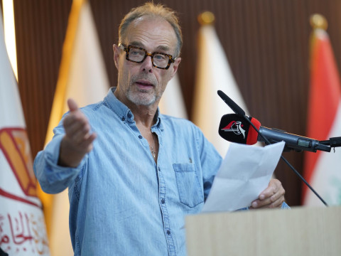 بعد زيارته الى كربلاء المقدسة..المخرج الهولندي ساندر فرانكن يبدي رغبته بصناعة فيلم عن زيارة الاربعين ونشره في اوروبا