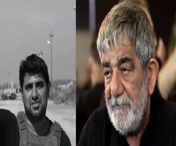 فيديو | والد الشهيد المصور "علي الانصاري" يقوم بخدمة مشاية الأربعين