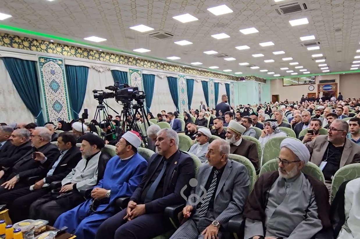 فيديو / مؤتمر زيارة الاربعين الدولي السابع في داخل الصحن الحسيني الشريف بكربلاء