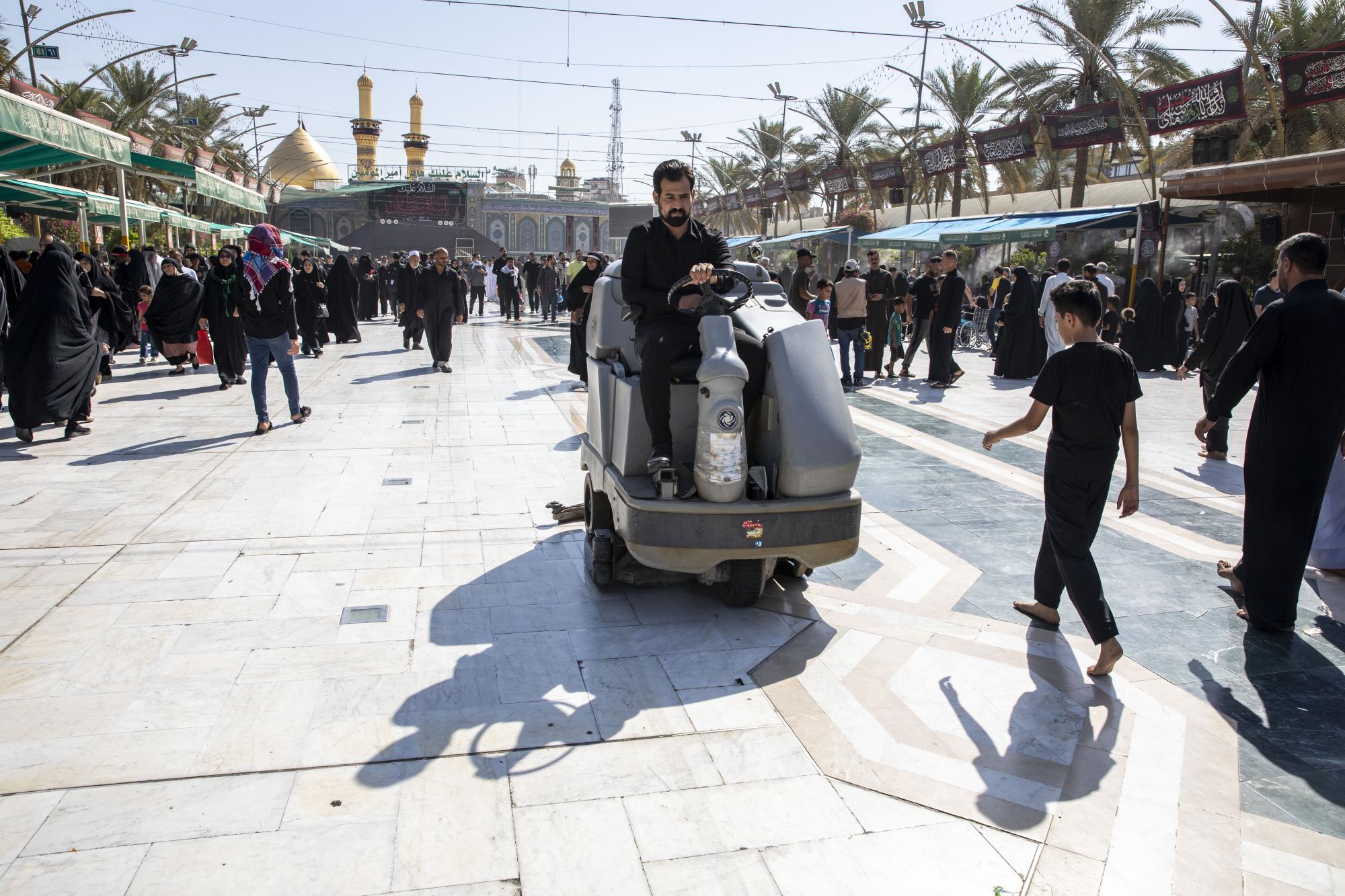 Matapos ang pagtatapos ng Ziyarat Arba'een malaking kampanya sa paglilinis para sa Bayn al-Haramayn