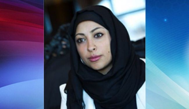 منع مريم الخواجة من ركوب طائرة متجهة إلى البحرين