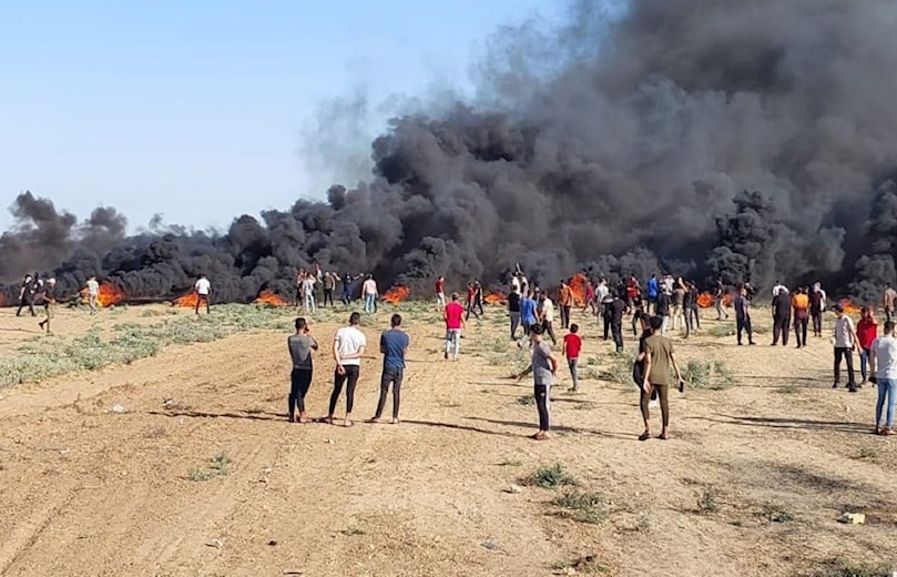 عشرات الإصابات خلال اعتداء الاحتلال على متظاهرين في غزة والضفة