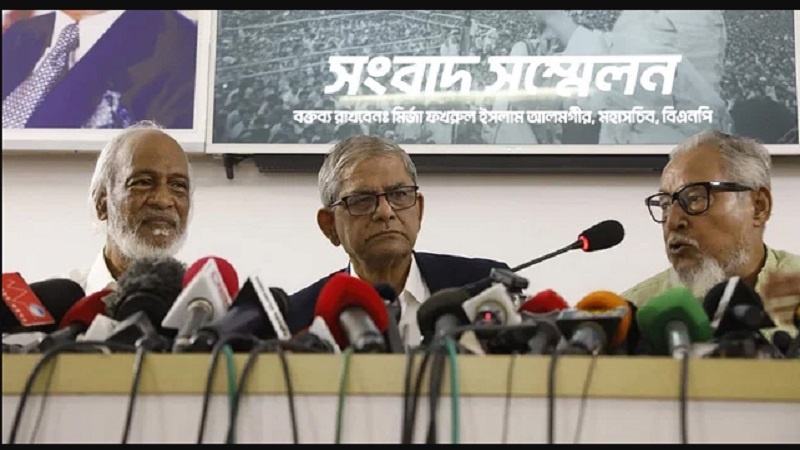 রাজপথ দখলের অংশ হিসেবে ১৫ দিন ব্যাপী কর্মসূচি ঘোষণা করেছে বিএনপি