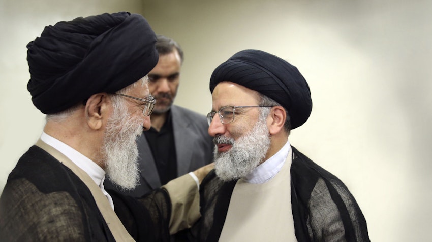 Iran President meets Imam Khamenei before leaving for New York