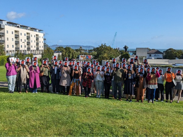 فرونت لاين ديفتدرز تنظم وقفة تضامنية مع "عبد الهادي الخواجة" في دبلن