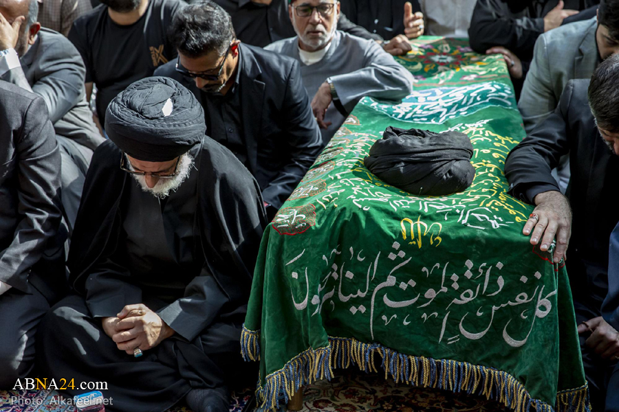 Photos: Funeral ceremony of Ayatollah Khersan held in Karbala