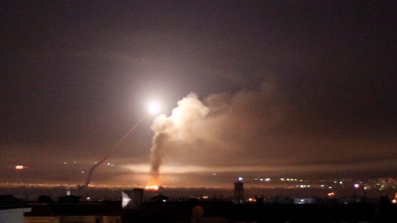  Jet Tempur Rezim Zionis Bombardir Suriah