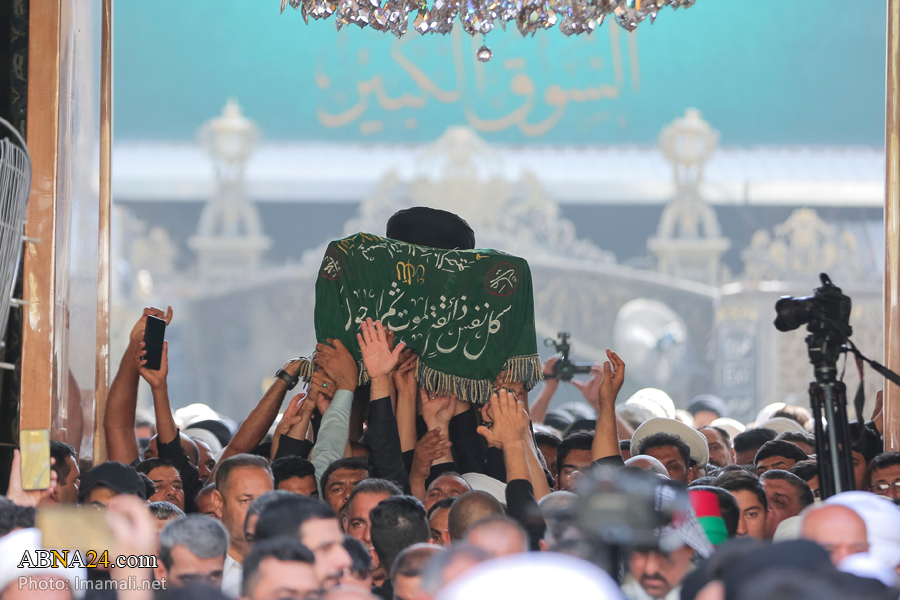 Video: Funeral ceremony of Ayatollah Khersan in Najaf